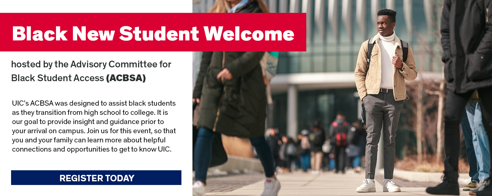 UIC's ACBSA was designed to assist black students as they transition from high school to college.